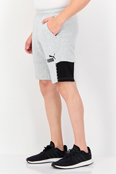 Puma Men Sportswear Fit Outdoor Shorts, Light Grey
