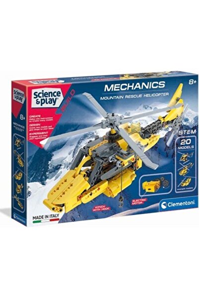 CLEMENTONI Oyuncak Mekanik Laboratuvarı Kurtarma Helikopteri Cle-75063Tr