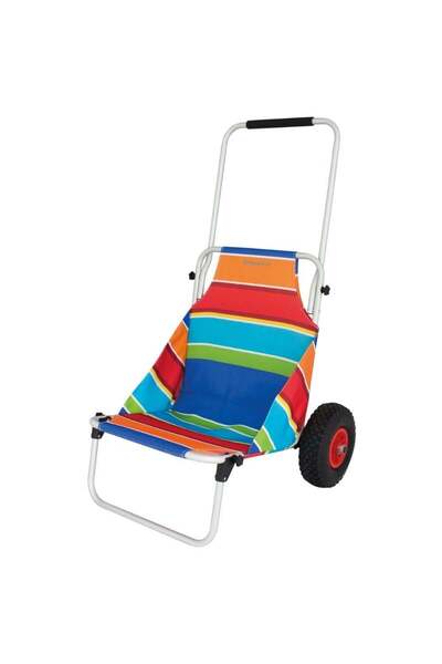 EURO TRAİL Eurotrail Beach Trailer Stripes - Plaj Ekipmanı Taşıma Arabası ve ...