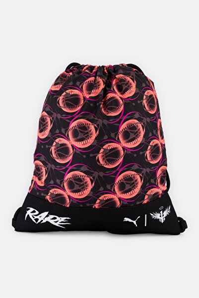 Puma Men Allover Print Sports Bag, Multicolor