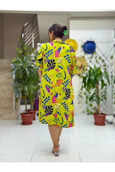 Punta Otantik Vn18120 Viscose Venice Dress