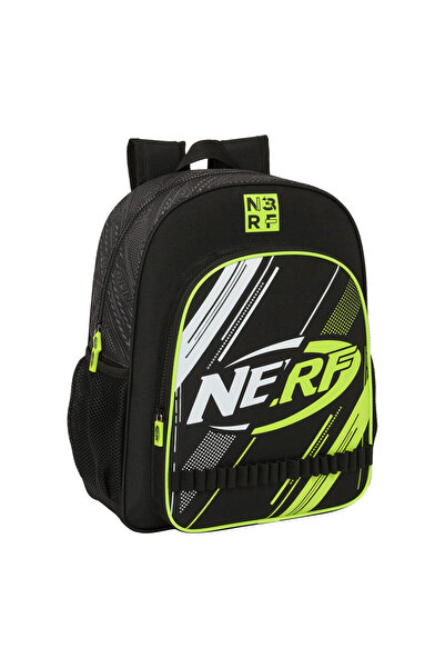 Nerf Ghiozdan școlar Get ready negru 32 X 38 X 12 cm