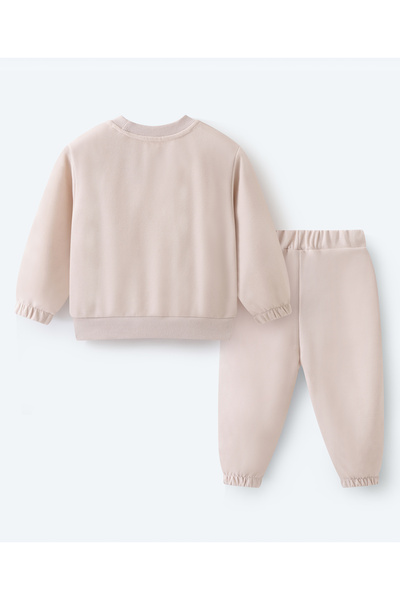 SAPS Full Sleeves Top and Trousers - Beige