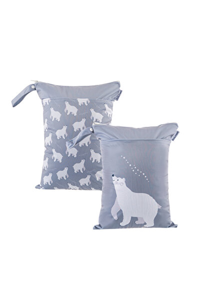 Choice ZP006-PW08 2PCS waterproof diaper bag portable with handle wet bag 2 z...