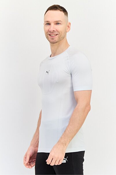 Puma x One8 Men Sportswear Fit Short Sleeve Training T-Shirt, White