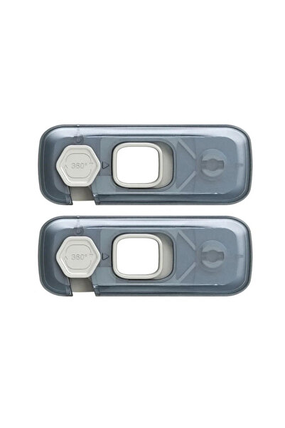 Choice C78-blue قطعتان 1/2/3 قطع قفل باب الثلاجة المنزلية قفل باب الثلاجة والفريزر للأطفال الصغار كابينة الطفل