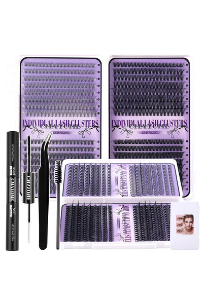 Belora Kit Extensii Gene, tip carte alba, 10D, 20D, 30D, 40D