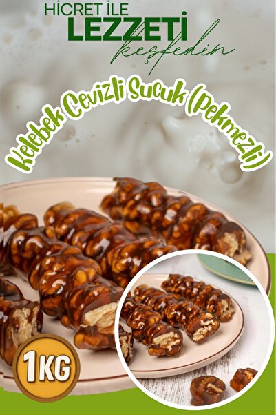 Hicret Kuruyemiş Kelebek Cevizli Sucuk (Pekmezli) 1 Kg