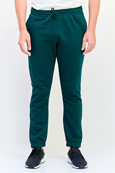 Levi's Men Regular Fit Brand Logo Jogger Pants, Emerald Green