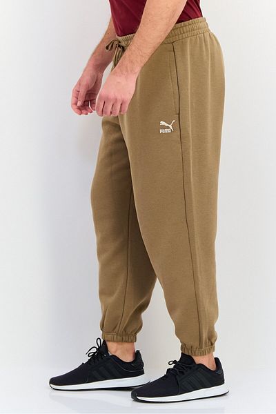 Puma Men Sportswear Fit Outdoor Sweatpants, Tan