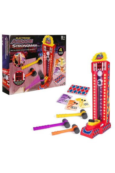 Genel Markalar Sesli Elektronik Arcade Strongman Oyunu