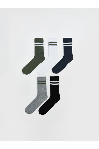 LC Waikiki Quality Parts from Celebi Store |   Striped Men's Socks 5-Piece