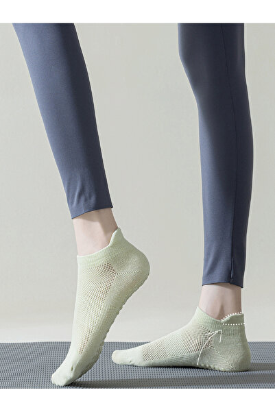 Styli Basic No Show Silicon Pad Tab Yoga Socks