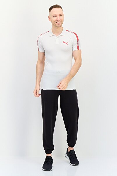 Puma Men Sportswear Fit Short Sleeve Outdoor Polo, White