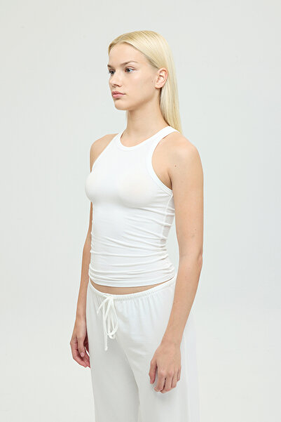 SHEISMONO Ultra Soft Tank Top Ecru
