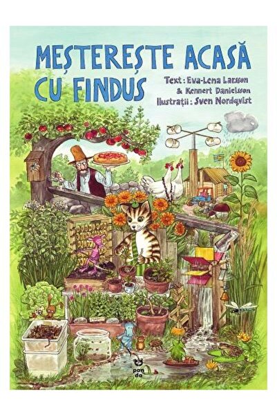 Editura Pandora M Mestereste acasa cu Findus, Sven Nordqvist