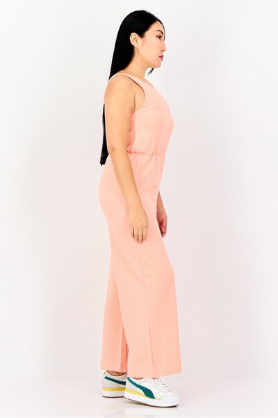 Puma Women Sportswear Fit Sleeveless Outdoor Jumpsuit, Pink