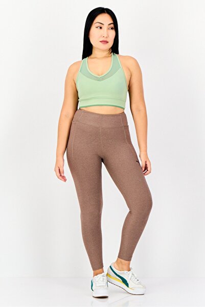 Puma Women Sportswear Fit Training Leggings, Taupe