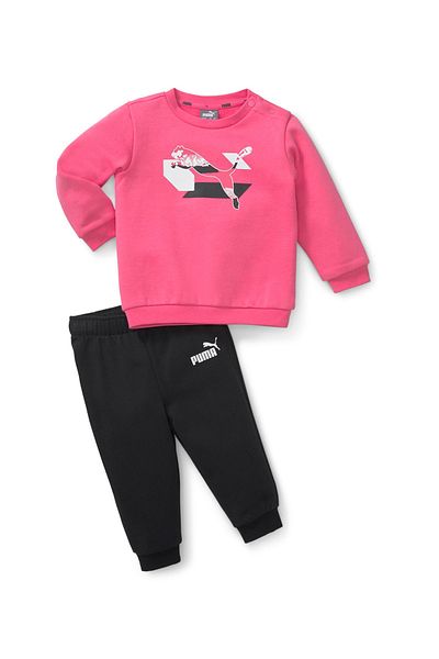 Puma Minicats Alpha Crew Jogger FL Sunset Pink