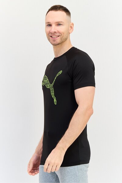 Puma x One8 Men Sportswear Fit Short Sleeve Training T-Shirt, Black