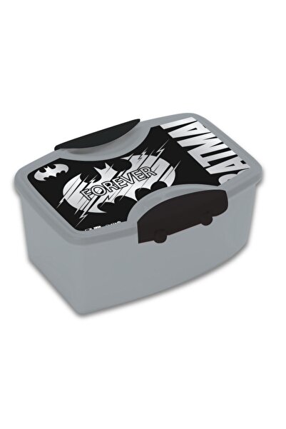 TSUMAB Batman Forever Lunch Box for Boys – Black & Grey Hero Edition