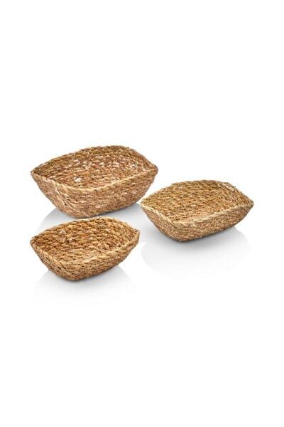 CasaLinda وعاء حلوى صغير مستطيل الشكل S/3 LU