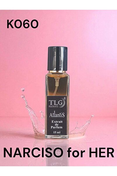 TLG TLGK060e015 Narciso For Her Extrait Kadın Parfümü, 15 ml (Cep Boyu)