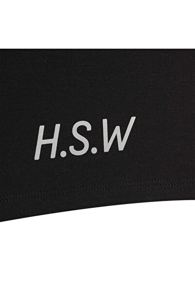 hummel Tech Kadın Siyah Bisiklet Yaka Sweatshirt