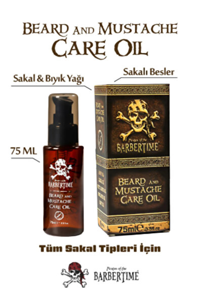 Barbertime SAKAL&BIYIK BAKIM YAĞI 75 ML