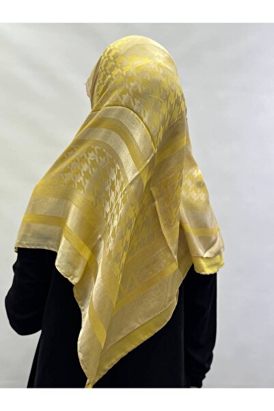 ALDAYER Φουλάρι 120 βισκόζης ζακάρ μοτίβο 2