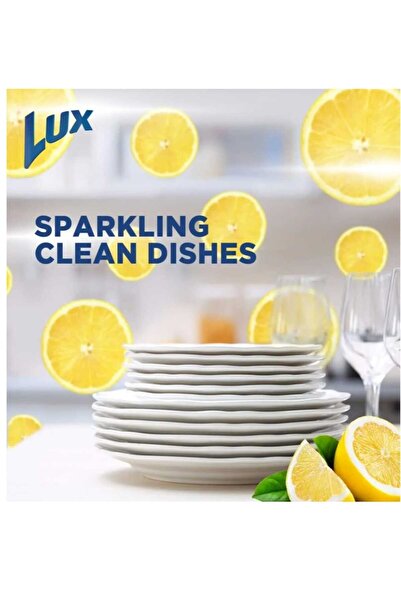 LUX Lux Dishwashing Liquid 1225ml Lemon Scent – Powerful Cleaning and Superior Shine