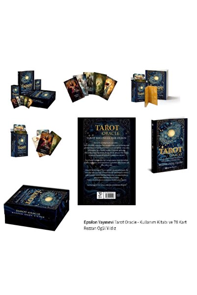 Epsilon Yayınevi Tarot Oracle - Kullanım Kitabı ve 78 Kart Rezzan Ogül Yıldız...