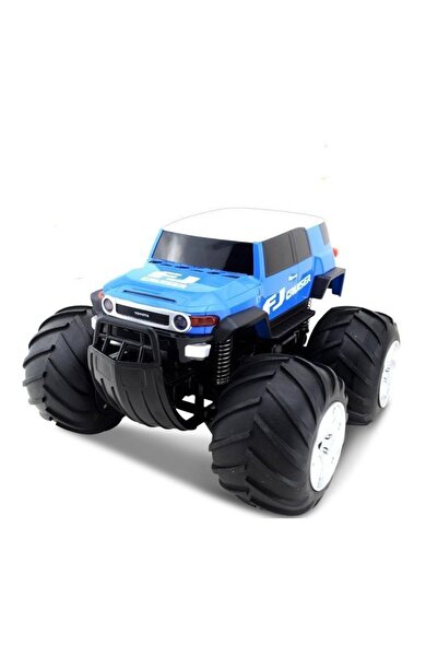 Toybox RC Monster Truck - Off-Road RC Crawler Truck with Rechargeable Battery and LED Lights