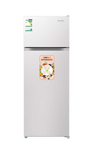 Koolen 2 Door Defrost Refrigerator 5.8 Cu.ft 168L