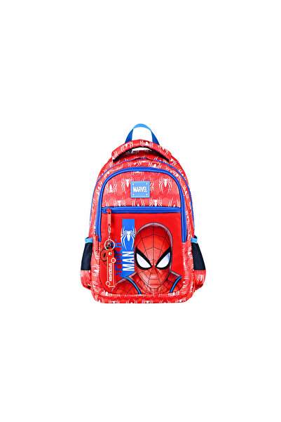 SPIDERMAN Disney Plslx Red Primary School Bag 17837