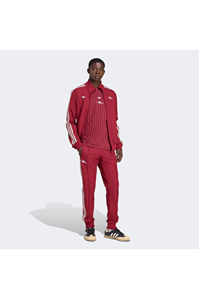 adidas Arsenal Terrace Icons Bordo Kırmızı Eşofman Altı
