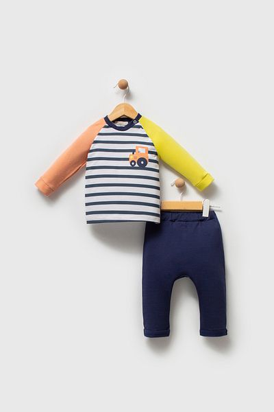 Bip Baby Printed Two Thread Double Suit