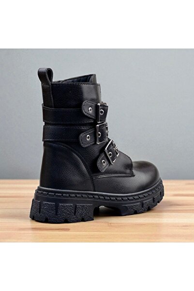 JOJO KIDS Водоустойчиви ботуши за момичета, устойчиви на студено време, с цип, подплатени с полар, с неплъзгаща се подметка.