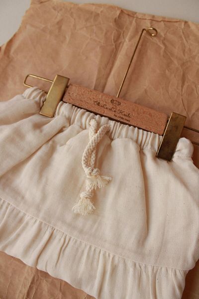 Oh La La Koala For Little Ones Beige Muslin Girl Skirt