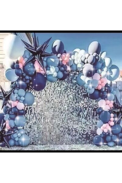 OEM Arcada baloane, 90 bucati, bleumarin/roz