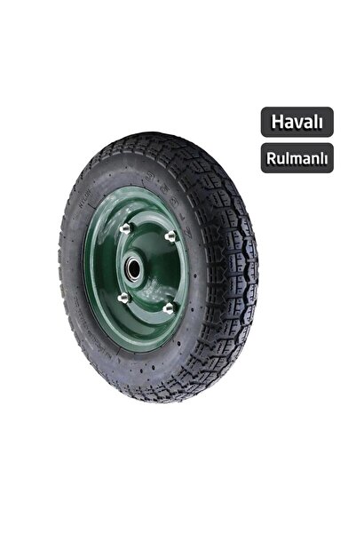 COBRA 500000 El Arabası Yedek Teker Şişme Havalı Rulmanlı 335 mm