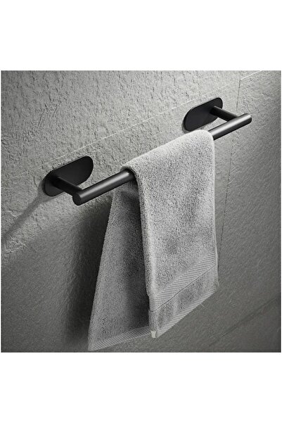 Avex Suport prosop confortabil din oțel, negru, lungime 40 cm