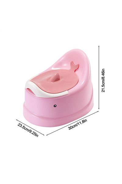 Choice Pink hot Toddler Potty Baby Toilet Trainer Portable Training Toilet For Travel Stable And Safe Oval