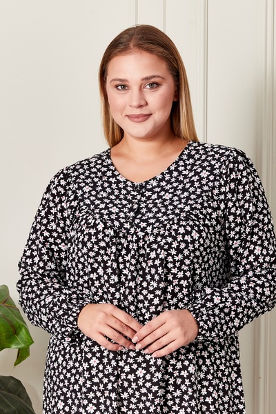Ferace Women's Plus Size Robe Dress
