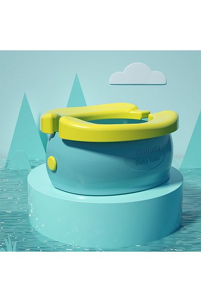 Choice Green Folding Travel Baby Toilet Pot Squatty Potty Urinal for Children Baby Pot Child Toilet Portabl
