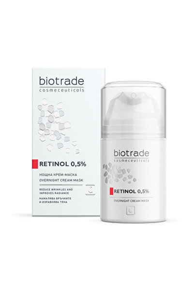 BIOTRADE Mască-cremă de noapte cu retinol 0,5% Biotrade, 50 ml