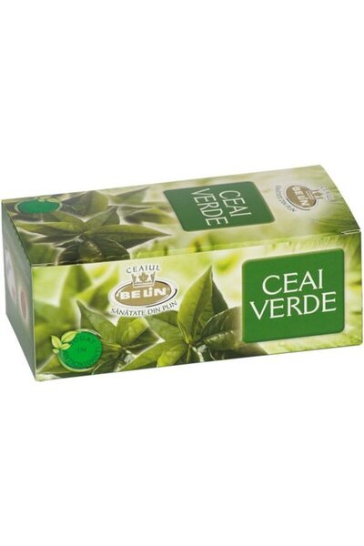 NOVAPLUS Ceai verde Belin, 20 de pliculețe, 40 g