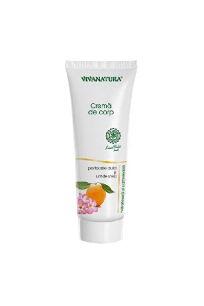 Vivanatura Cremă de corp cu portocale și unt de shea, 250 ml, Viva Natura