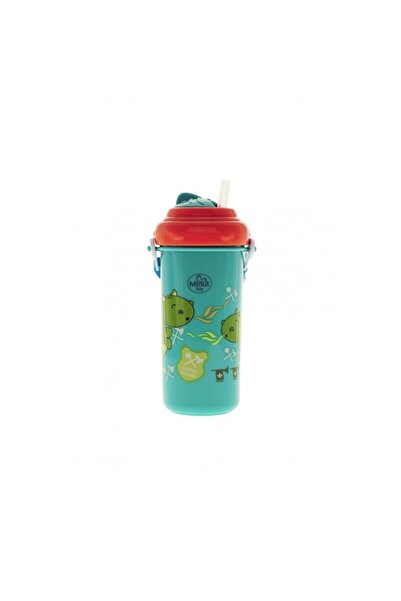 InnovaGoods Sport Straw Cup with Carry Strap Minut Baby, 360 ml, 12+, Green