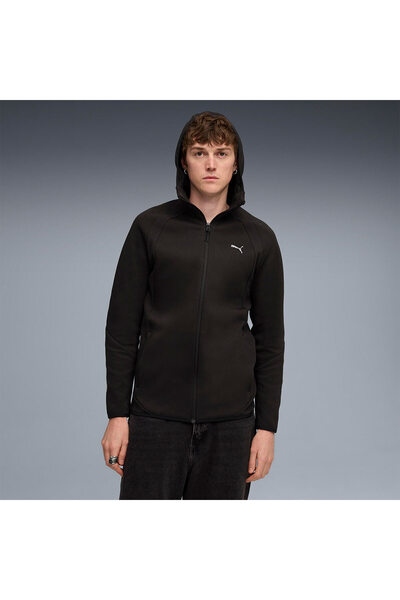 Puma Hoodie Evostripe Men's Black Hooded Jacket